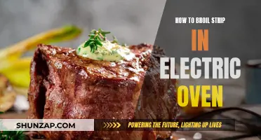 Broiling the Perfect Strip Steak in Your Electric Oven