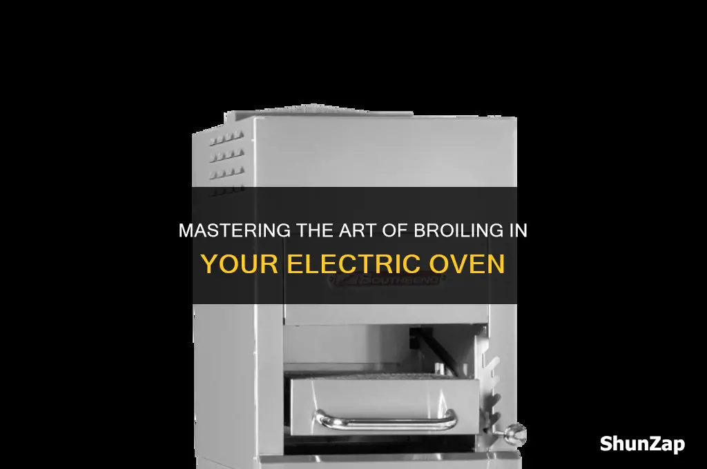 how to broil using electric oven