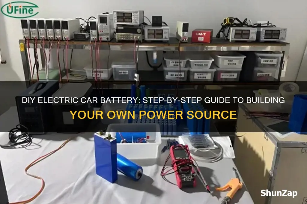 how to build a battery for a electric car
