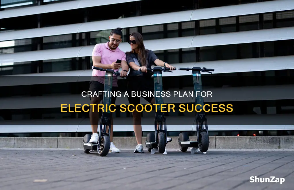 how to build a business plan for electric scooter company