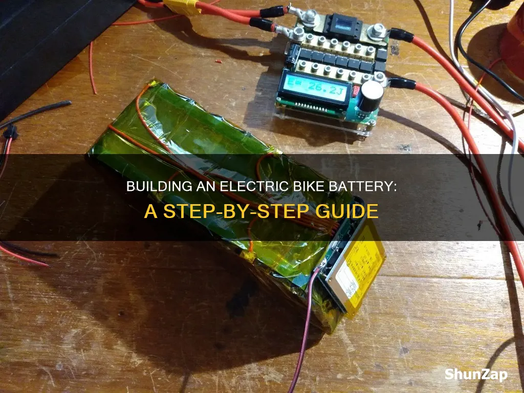 how to build a electric bike battery