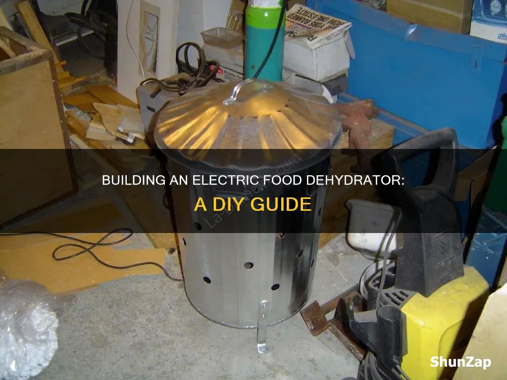 how to build a electric food dehydrator