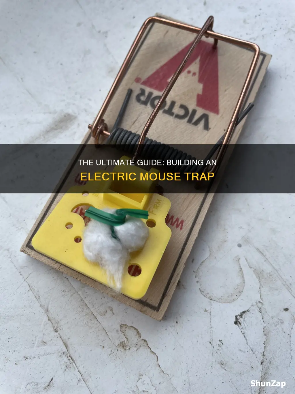 how to build a electric mouse trap