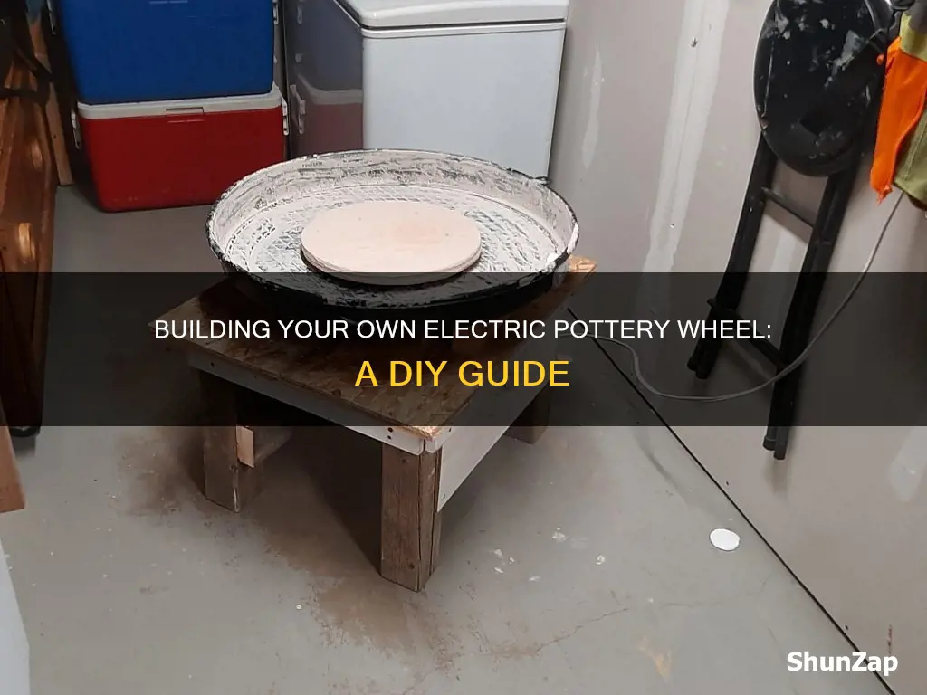 how to build a electric pottery wheel