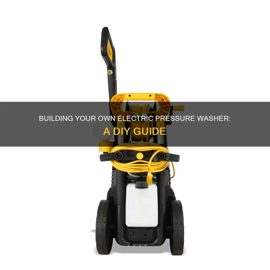 how to build a electric pressure washer