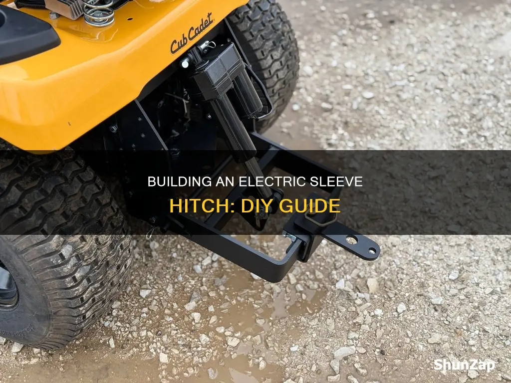 how to build a electric sleeve hitch