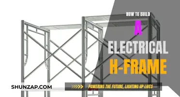 Building a Sturdy Electrical H-Frame: DIY Guide