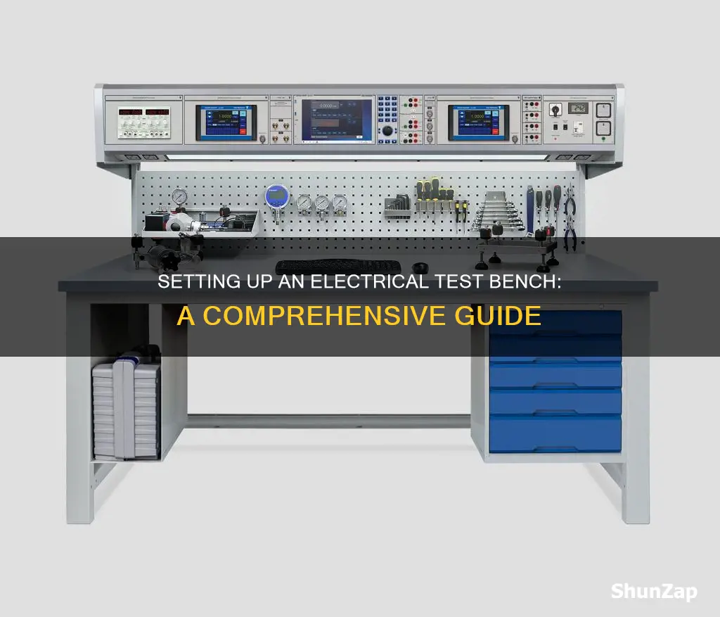 how to build a electrical test bench