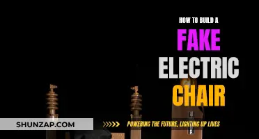 Creating a Fake Electric Chair: A Step-by-Step Guide