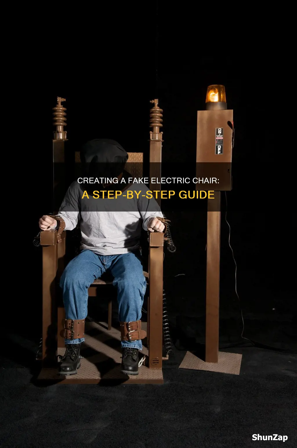 how to build a fake electric chair