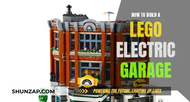 Building an Electric Garage with Lego