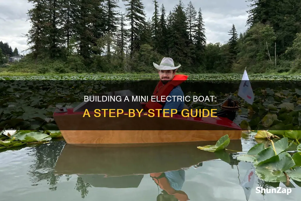 how to build a mini electric boat