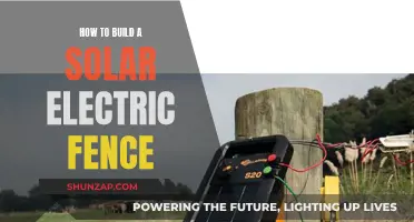 Building a Solar Electric Fence: A DIY Guide