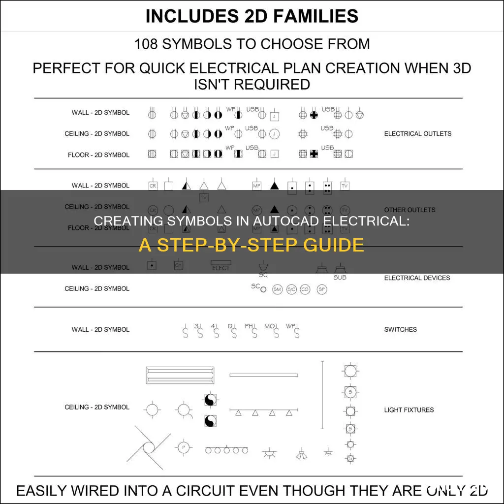 how to build a symbol autocad electrical
