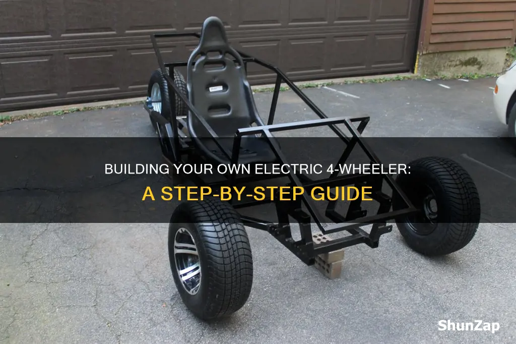 how to build an electric 4 wheeler