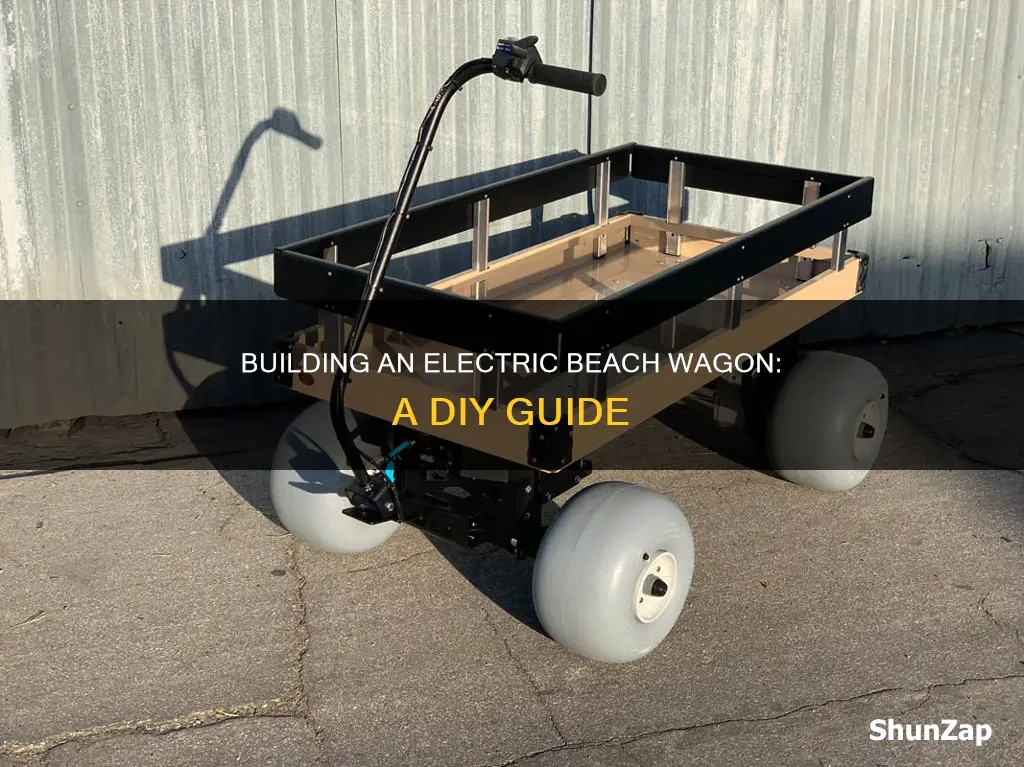 how to build an electric beach wagon