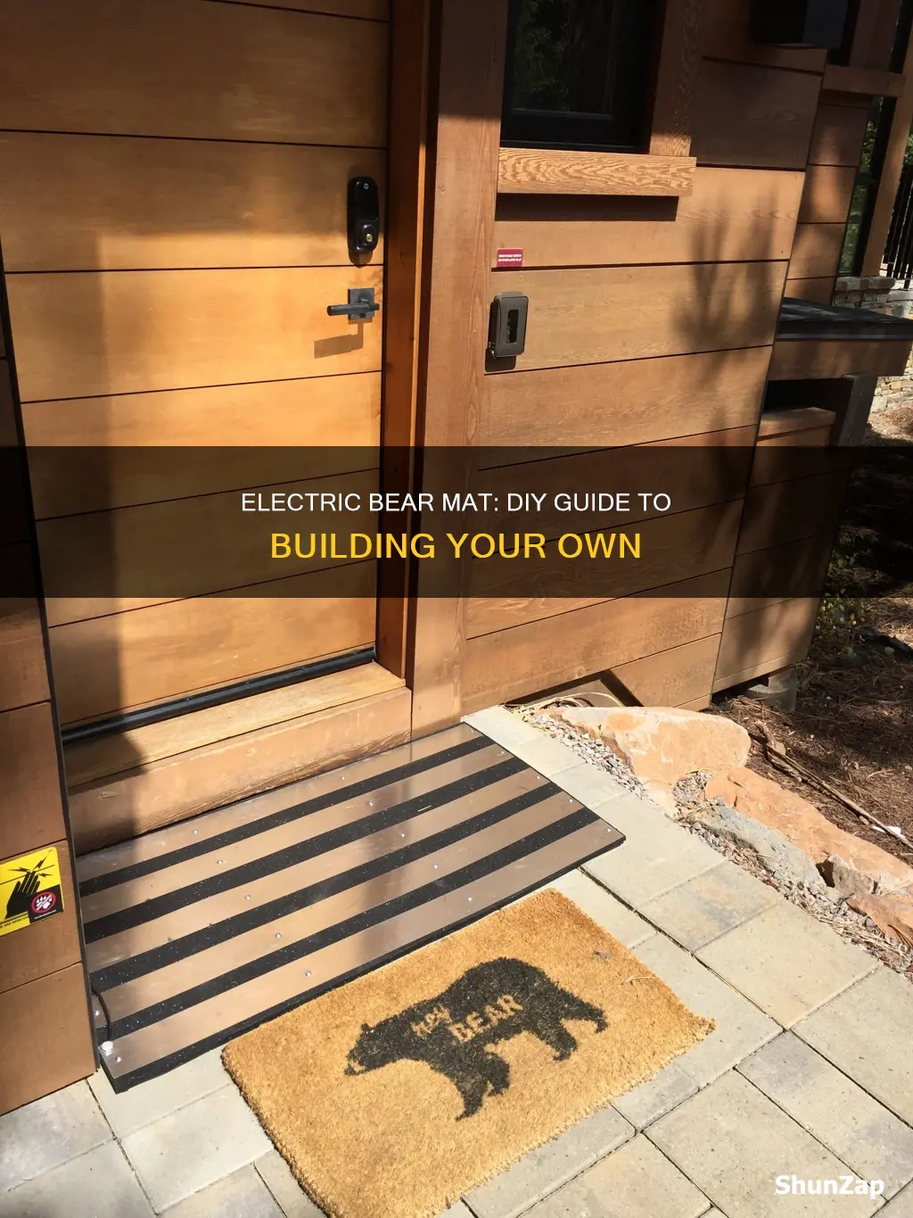 how to build an electric bear mat