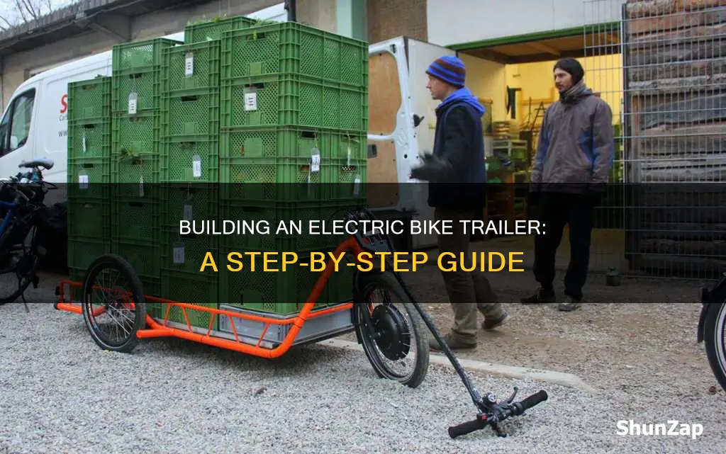 how to build an electric bike trailer