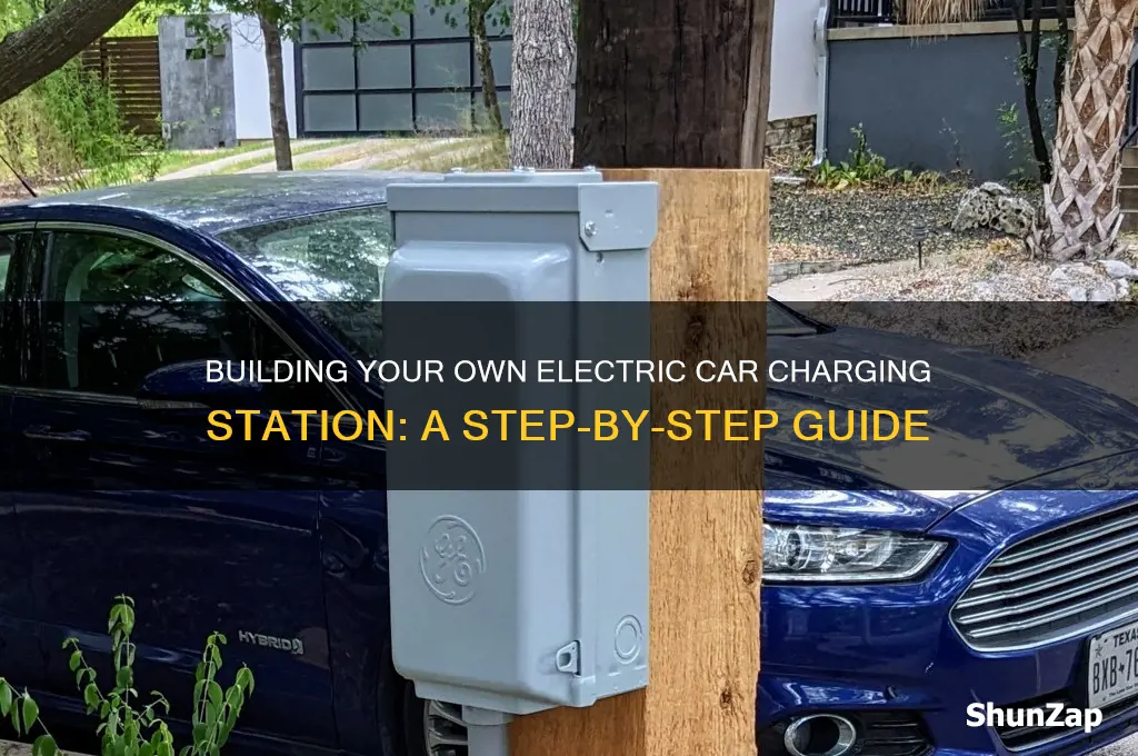 how to build an electric car charging station