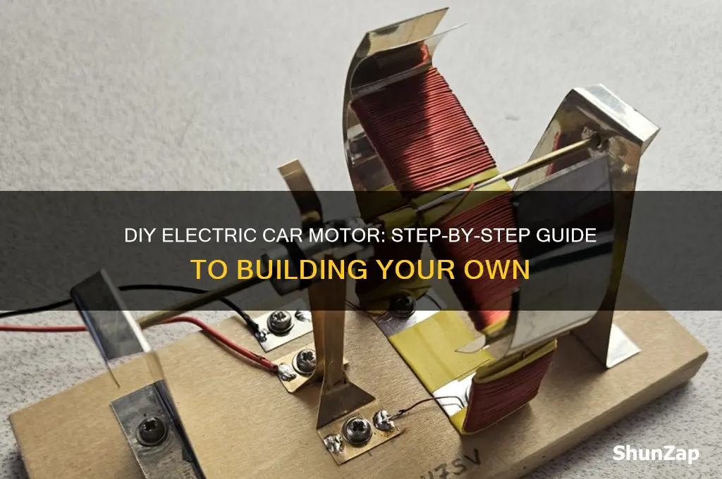 how to build an electric car motor