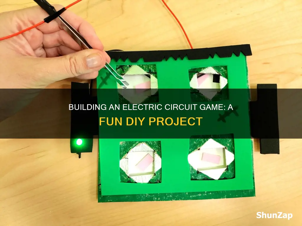 how to build an electric circuit game