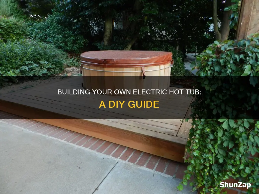how to build an electric hot tub
