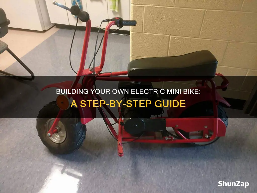 how to build an electric mini bike