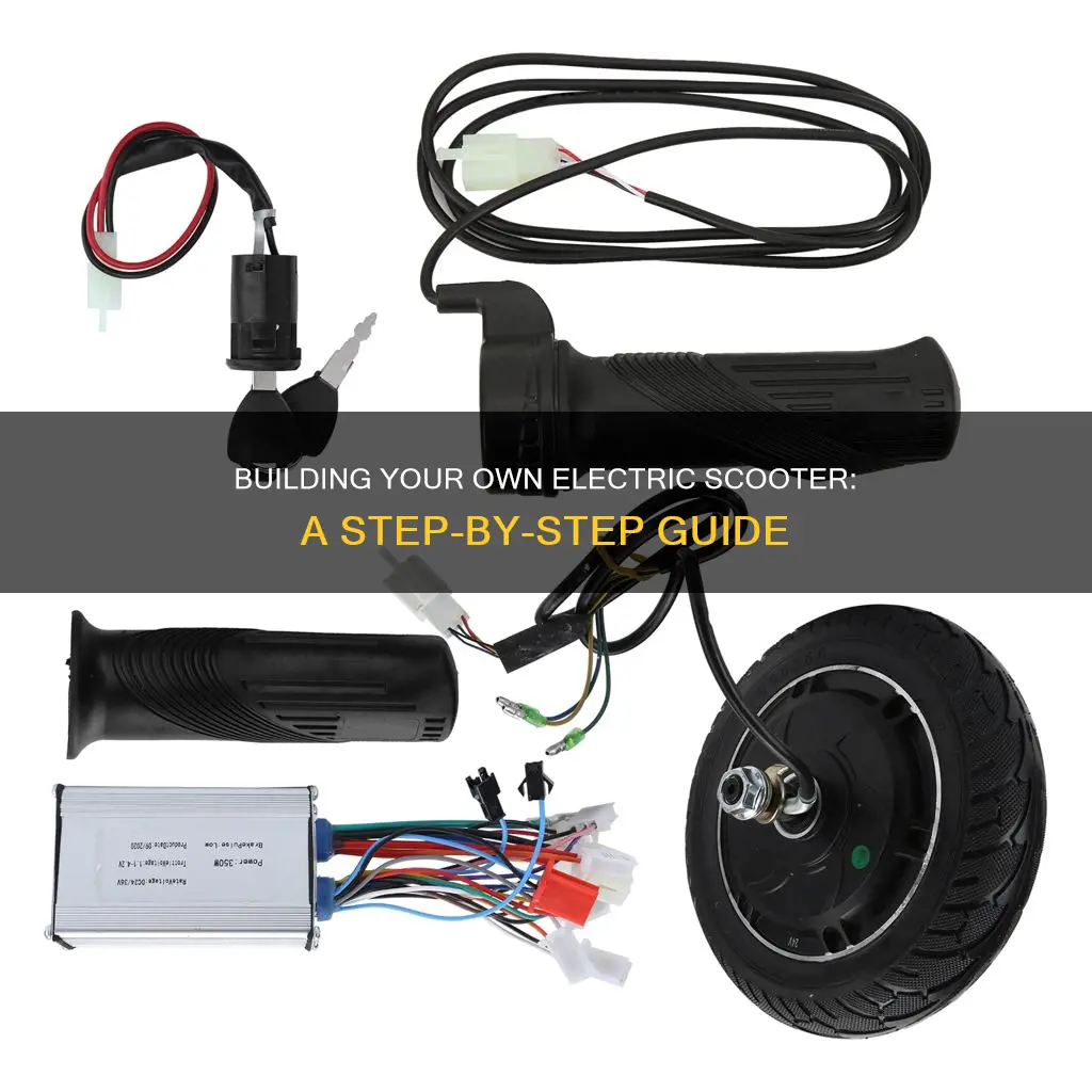 how to build an electric scooter kit