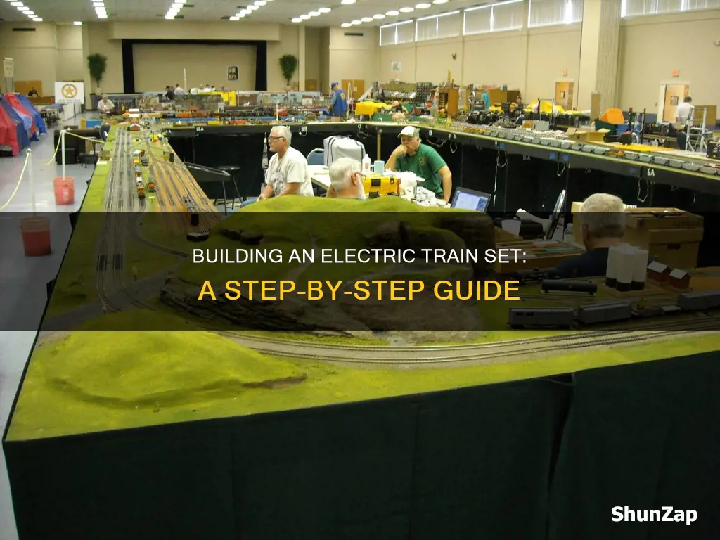 how to build an electric train set