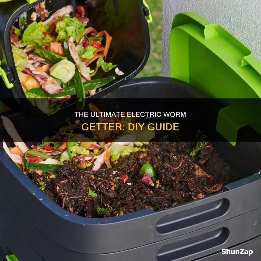 how to build an electric worm getter