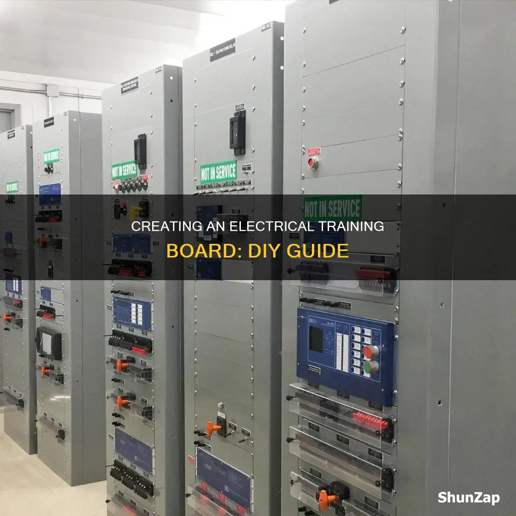 how to build an electrical training board