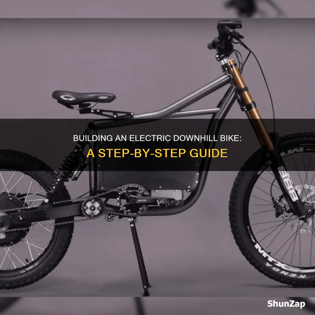 how to build electric downhill bike