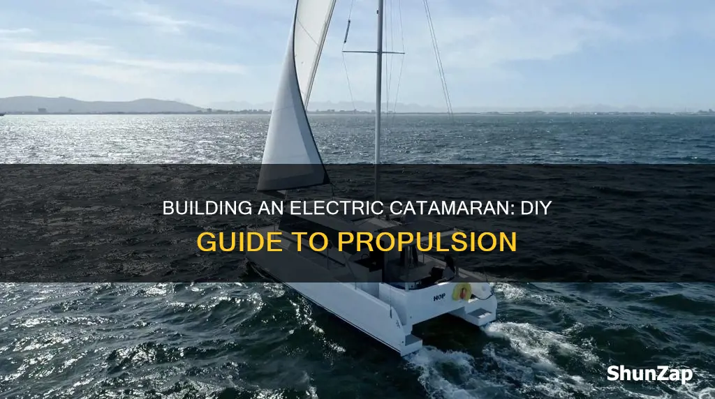 how to build electric drive for catamaran