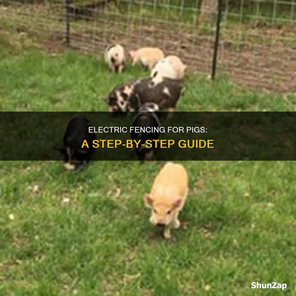 how to build electric fence for pigs
