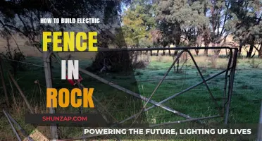 Building an Electric Fence: Navigating Rocky Terrain