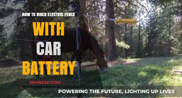 DIY Electric Fence Setup Using a Car Battery: A Step-by-Step Guide