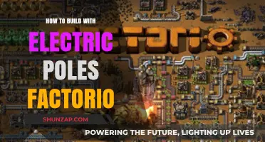 Building with Electric Poles in Factorio: A Guide