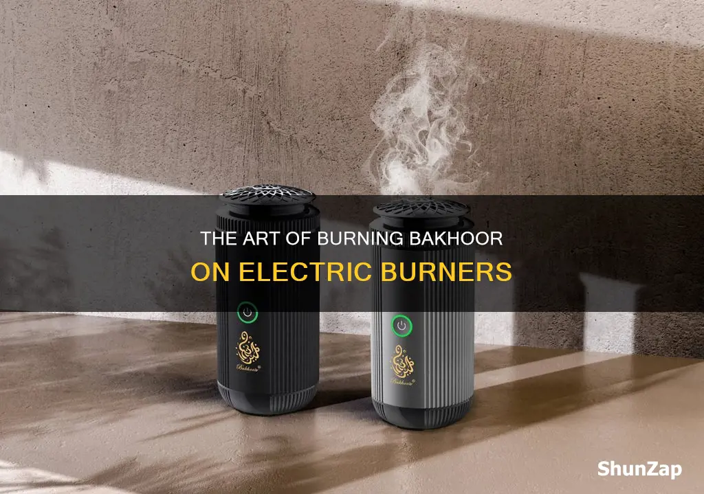 how to burn bakhoor on electric burner