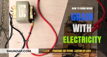 Burning Wood Grain with Electricity: A Creative Guide