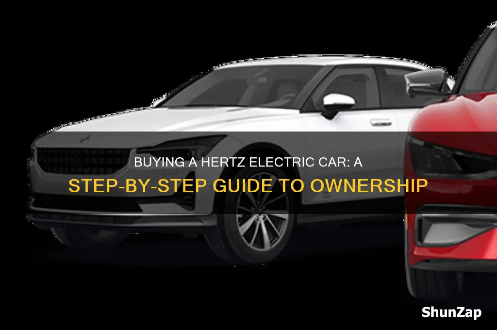 how to buy a hertz electric car