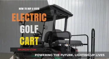 Smart Shopping: Your Guide to Buying a Used Electric Golf Cart