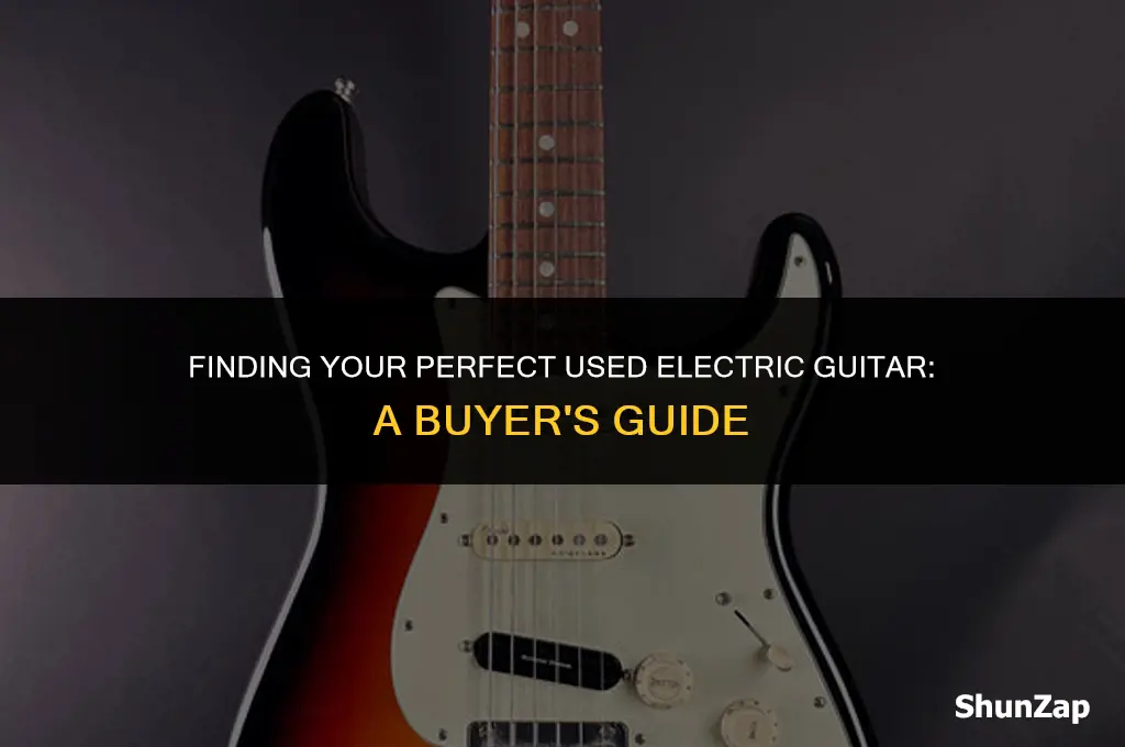 how to buy a used electric guitar