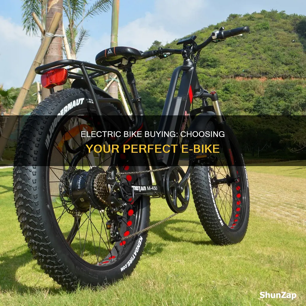 how to buy an electric bike