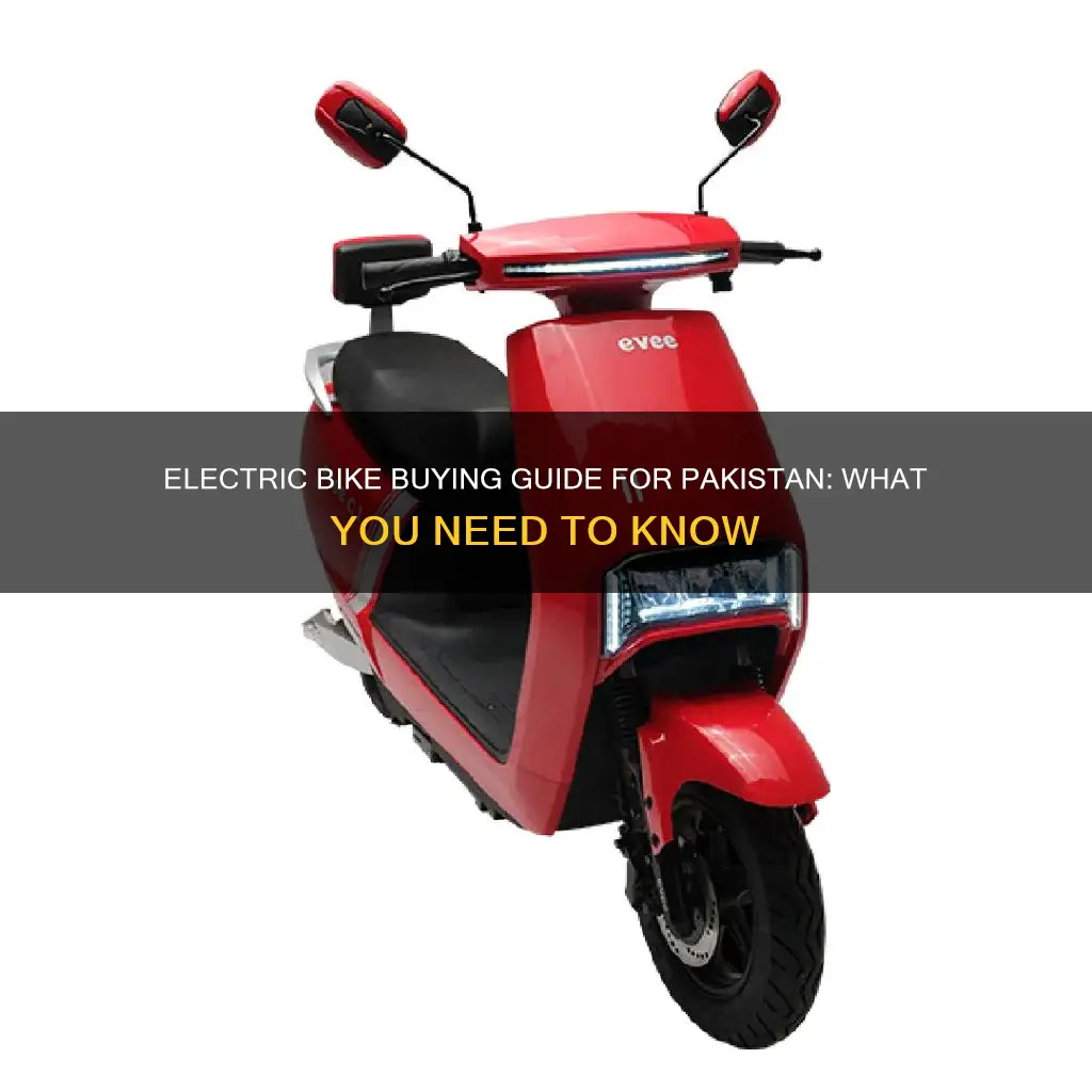 how to buy electric bike in pakistan