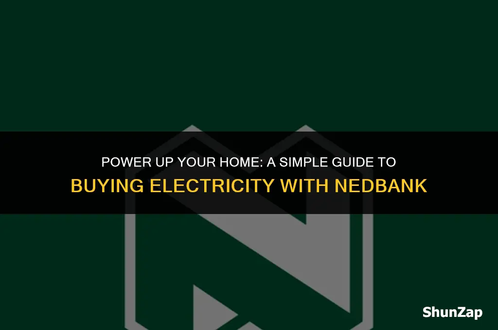 how to buy electricity using nedbank