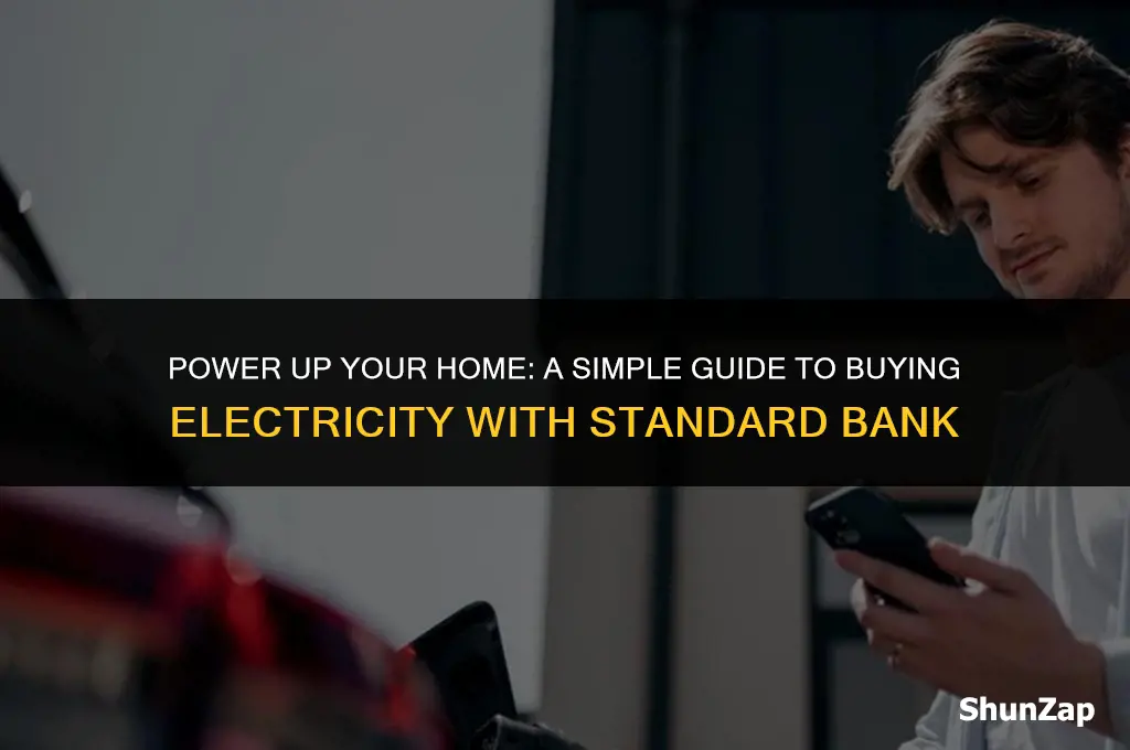 how to buy electricity using standard bank