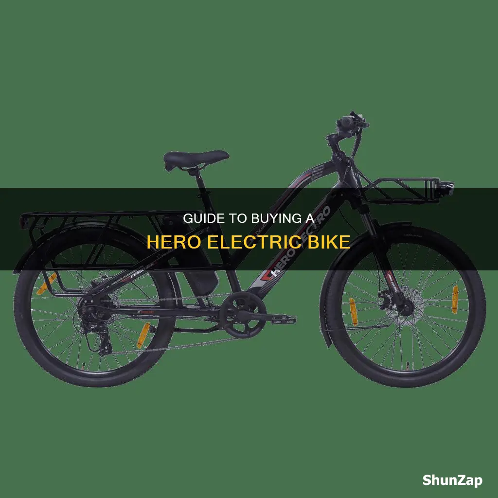 how to buy hero electric bike