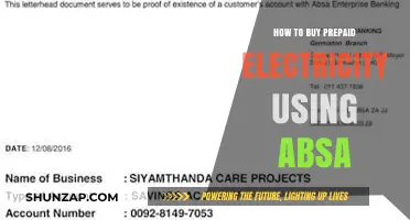 A Step-by-Step Guide to Purchasing Prepaid Electricity with ABSA