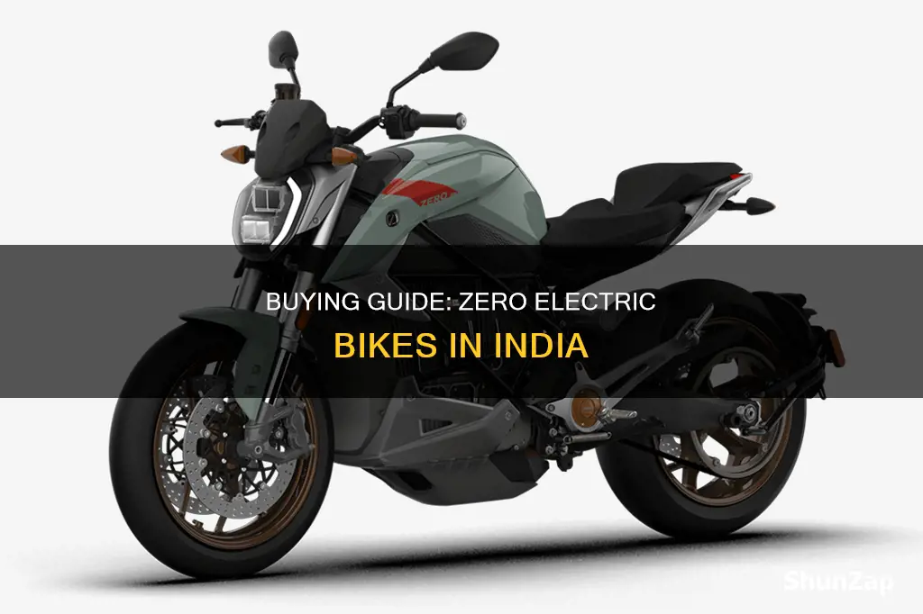 how to buy zero electric bike in india