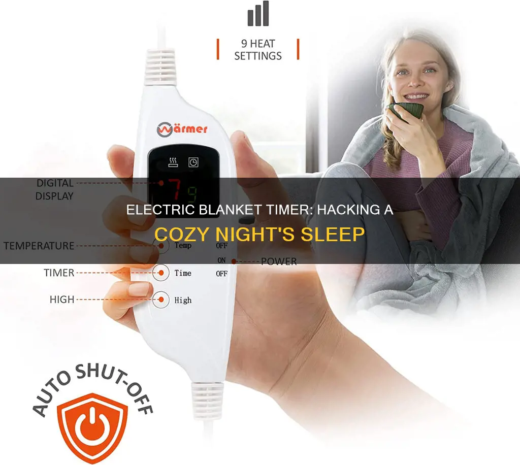 how to bypass timer on electric blanket